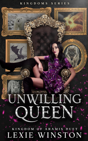 Book cover of Unwilling Queen by Lexie Winston