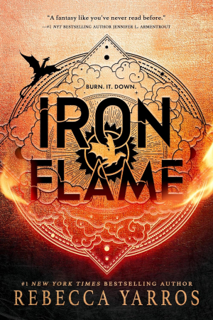 Book cover of Iron Flame by Rebeca Yarros